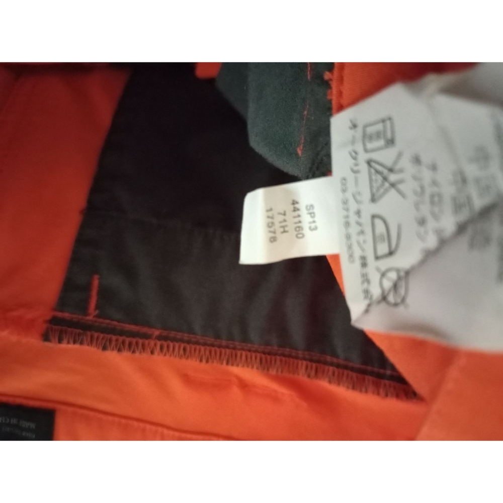 Oakley Athletic Orange Shorts Lightweight Activewear - Picture 13 of 13